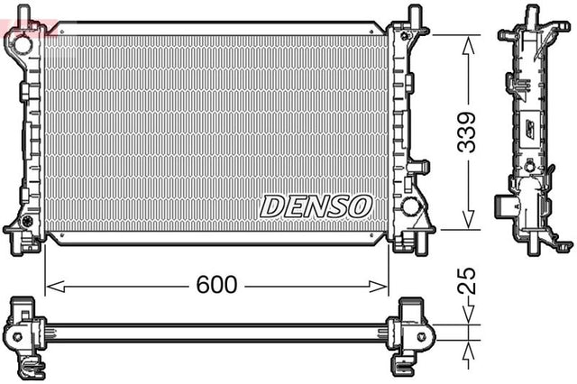 Denso Radiator DRM10003 - image 2