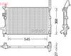 Denso Radiator DRM10029 thumbnail