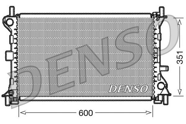Denso Radiator DRM10052 - image 2