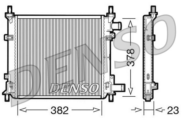 Denso Radiator DRM10060 - image 2