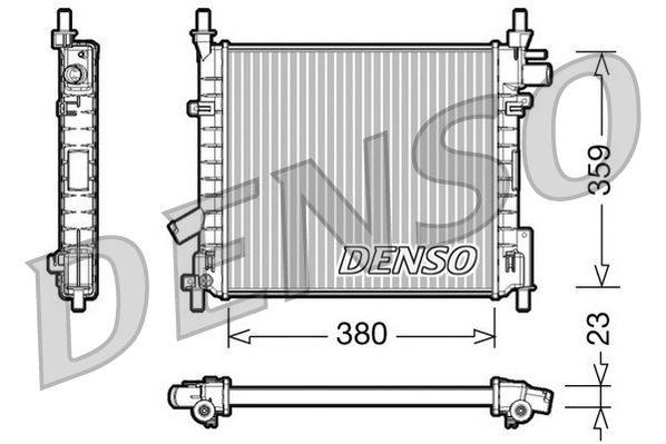 Denso Radiator DRM10062 - image 2