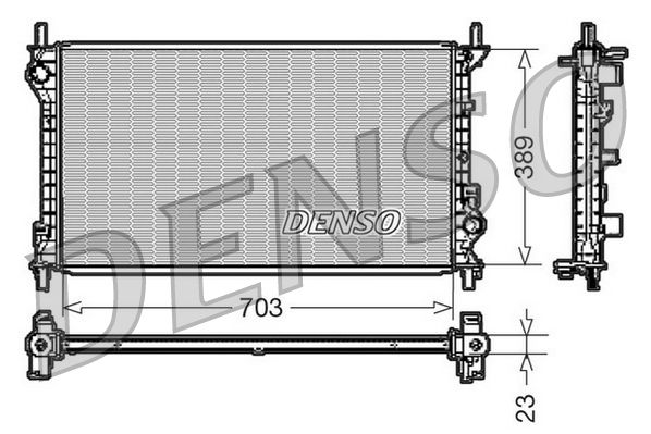 Denso Radiator DRM10108 - image 2