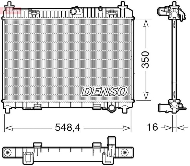 Denso Radiator DRM10113 - image 2