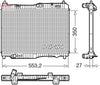 Denso Radiator DRM10116 thumbnail