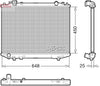 Denso Radiator DRM10117 thumbnail