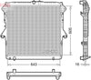 Denso Radiator DRM10118 thumbnail