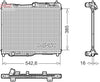 Denso Radiator DRM10123 thumbnail
