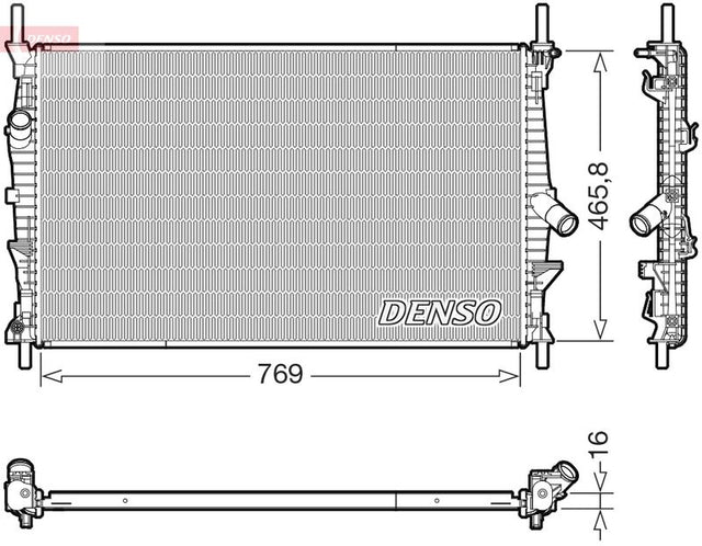 Denso Radiator DRM10124 - image 2