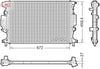 Denso Radiator DRM10125 thumbnail