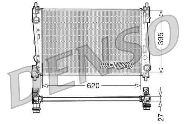 Denso Radiator DRM13015 - image 2