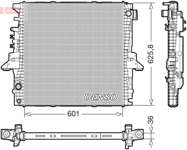 Denso Radiator DRM14004 - image 2
