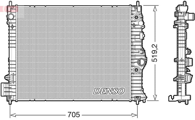 Denso Radiator DRM15012 - image 2