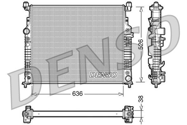 Denso Radiator DRM17006 - image 2