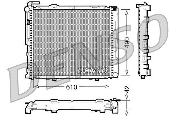 Denso Radiator DRM17035 - image 2