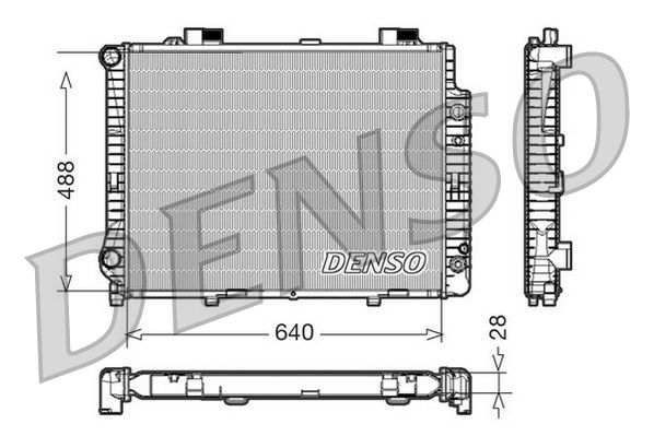 Denso Radiator DRM17041 - image 2