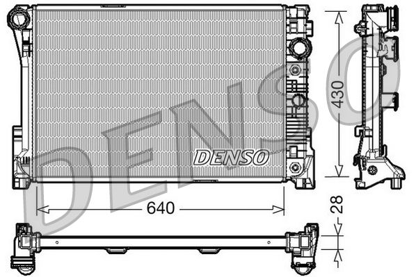 Denso Radiator DRM17043 - image 2