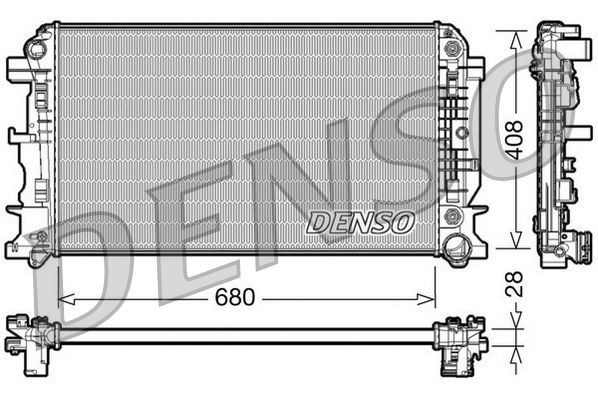 Denso Radiator DRM17044 - image 2