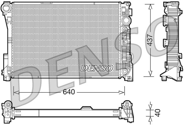 Denso Radiator DRM17046 - image 2