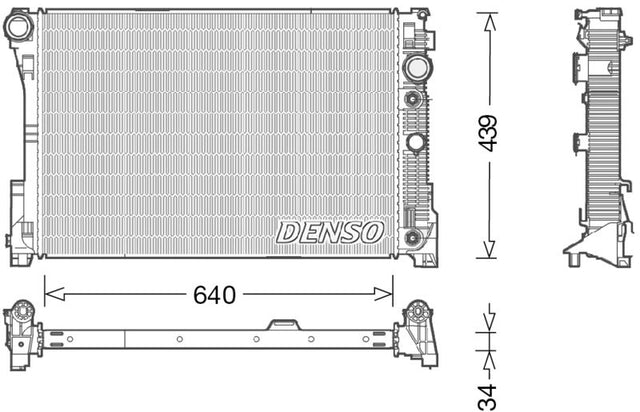 Denso Radiator DRM17048 - image 2