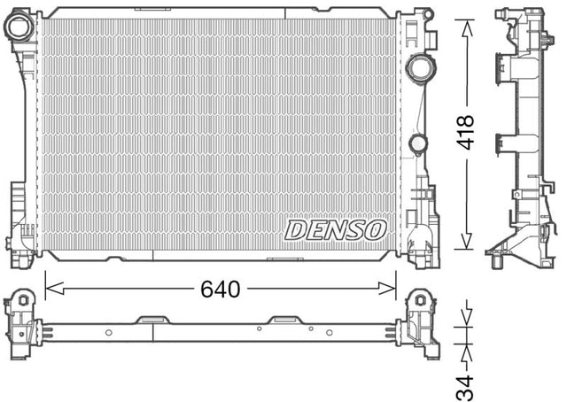 Denso Radiator DRM17049 - image 2