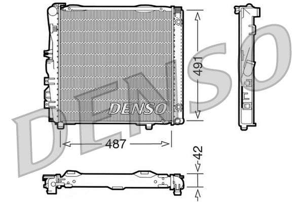 Denso Radiator DRM17052 - image 2