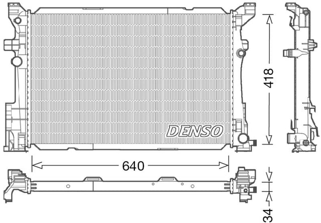 Denso Radiator DRM17054 - image 2