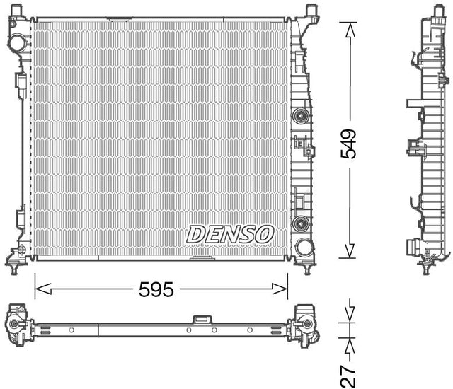 Denso Radiator DRM17055 - image 2