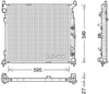 Denso Radiator DRM17055 thumbnail