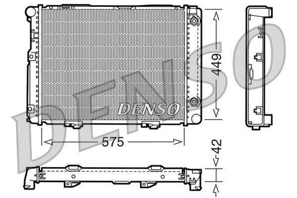 Denso Radiator DRM17060 - image 2