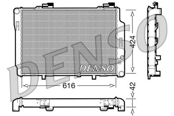 Denso Radiator DRM17072 - image 2