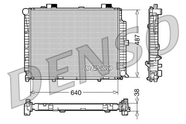 Denso Radiator DRM17087 - image 2