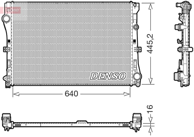 Denso Radiator DRM17118 - image 2
