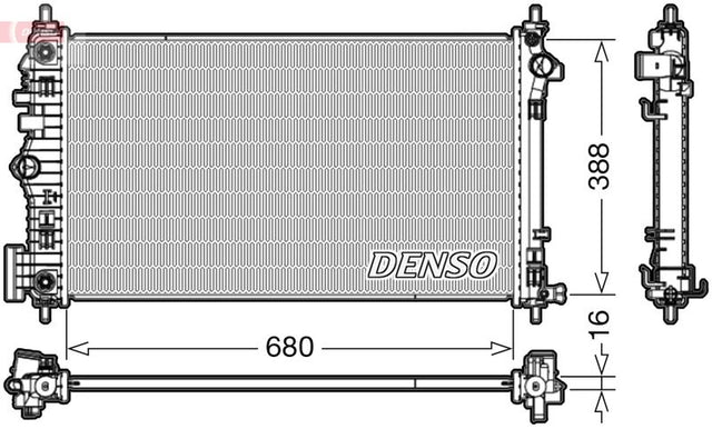 Denso Radiator DRM20007 - image 2