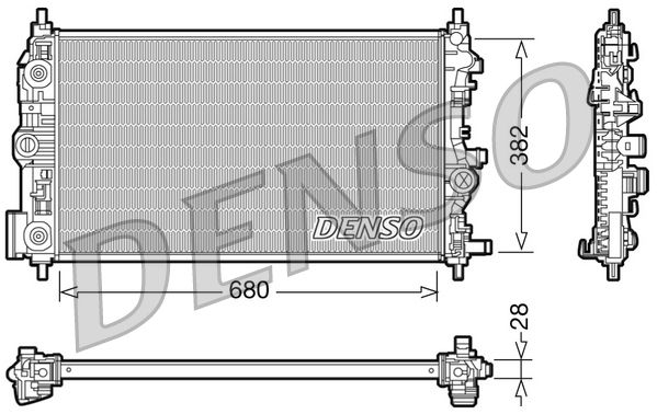 Denso Radiator DRM20009 - image 2