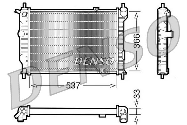 Denso Radiator DRM20010 - image 2