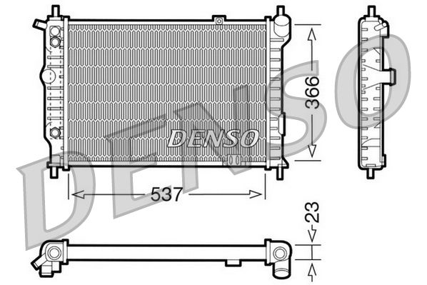 Denso Radiator DRM20012 - image 2