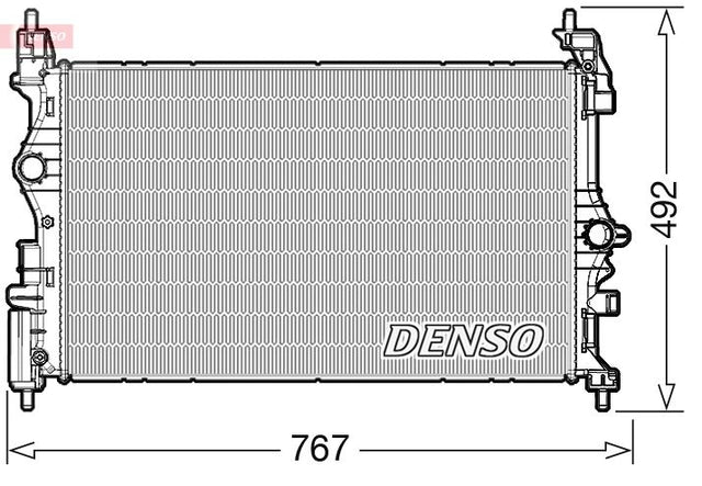 Denso Radiator DRM20019 - image 2