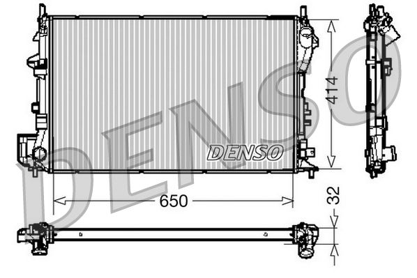 Denso Radiator DRM20029 - image 2