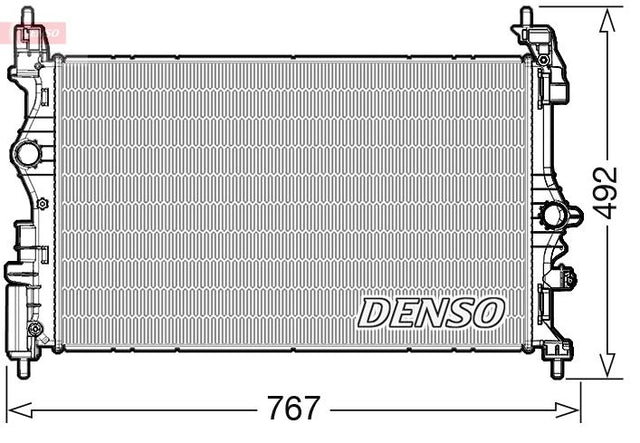 Denso Radiator DRM20051 - image 2