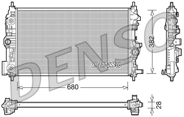 Denso Radiator DRM20079 - image 2