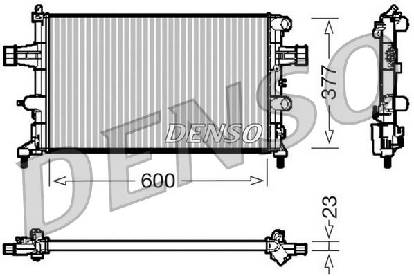 Denso Radiator DRM20081 - image 2