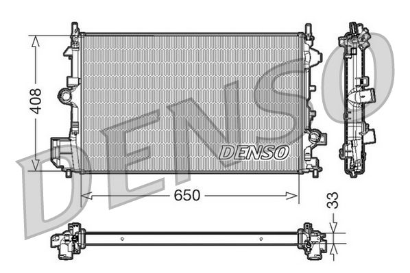 Denso Radiator DRM20088 - image 2