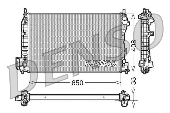 Denso Radiator DRM20089 - image 2