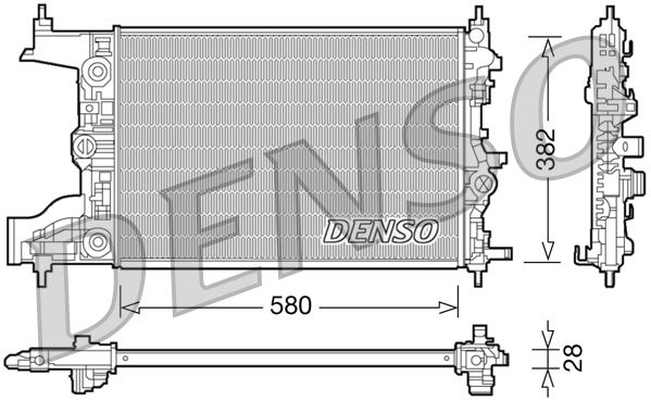 Denso Radiator DRM20097 - image 2
