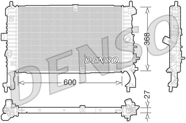 Denso Radiator DRM20106 - image 2
