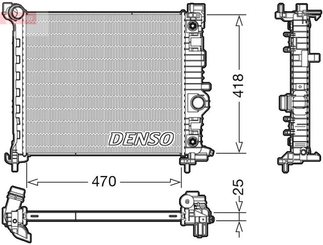 Denso Radiator DRM20116 - image 2