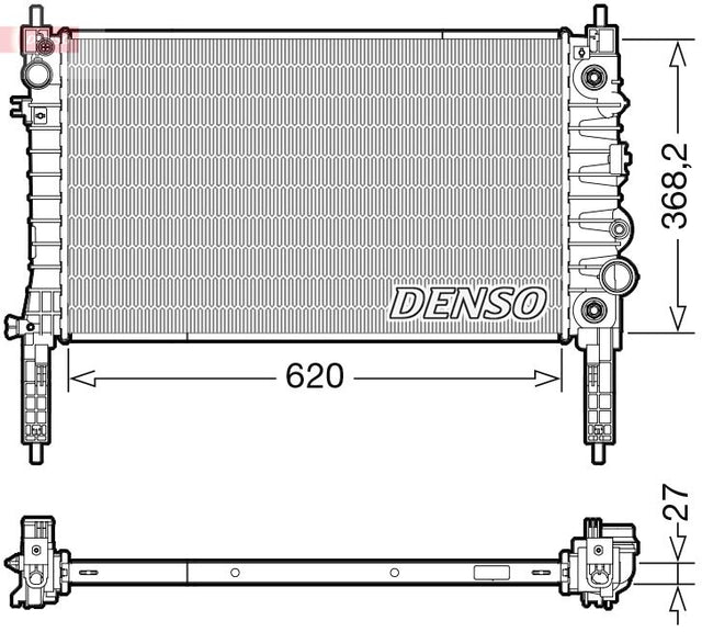 Denso Radiator DRM20119 - image 2