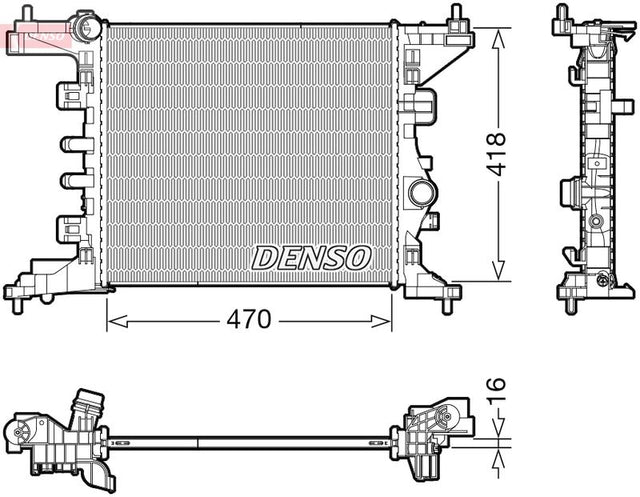 Denso Radiator DRM20121 - image 2