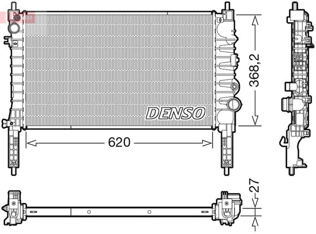 Denso Radiator DRM20122 - image 2
