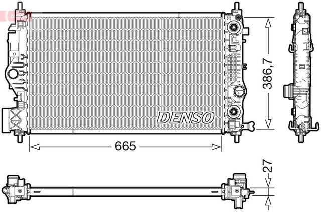 Denso Radiator DRM20126 - image 2